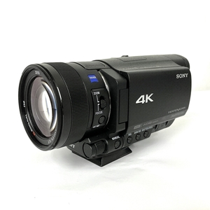 【動作保証】 SONY FDR-AX100 4K ハンディカム デジタルビデオカメラ 中古 良好 Y8853973