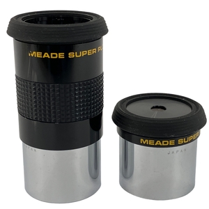 MEADE SUPER PLOSSL 6.4mm 26mm MULTI-COATED アイピース 2点 セット ミード 中古 Y8850152