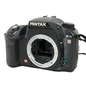 PENTAX Pentax K-10 D SR цифровой однообъективный зеркальный корпус SD карта. крышка поломка иметь камера Junk K8821296