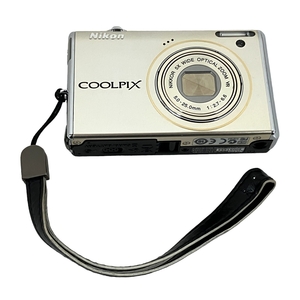 【動作保証】 Nikon COOLPIX S640 コンパクトデジタルカメラ アイスシルバー コンデジ デジカメ 撮影 趣味 中古 T8782582