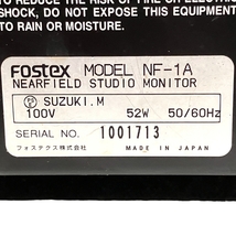 【動作保証】 FOSTEX アンプ内蔵スピーカー NF-1A(ペア) フォステクス 中古 T8821896_画像9