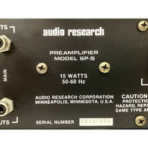 【動作保証】 audio research SP-5 プリアンプ オーディオ 音響機器 中古 O8863623_画像8