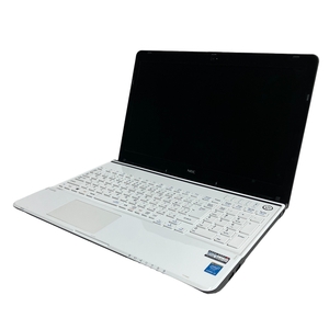 【動作保証】 NEC LaVie S PC-LS350SSW 15.6インチ ノートパソコン i3-4000M 4GB HDD 750GB Win10 訳有 M8808149