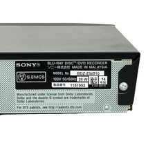 【動作保証】 SONY ソニー BDZ-EW510 ブルーレイ レコーダー 2014年製 家電 中古 K8802489_画像9