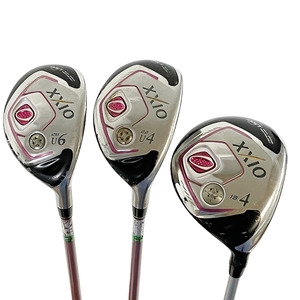 DUNLOP Dunlop XXIO8 utility lady's 3 pcs set Golf supplies right profit . for used translation have T8770642