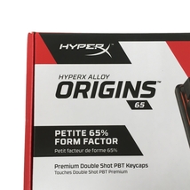 【動作保証】 HYPERX ハイペックス AG004 Alloy Origins ゲーミングキーボード PC周辺機器 未使用 N8864678_画像5
