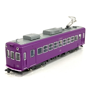 【動作保証】MODEMO NT142 京福電車 京紫塗装 鉄道模型 Nゲージ 中古 美品 B8870575