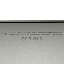 【充放電回数29回】【動作保証】 Apple MacBook Air M1 2020 8C 16GB SSD 256GB 7C シルバー Ventura 中古 美品 T8720889_画像9