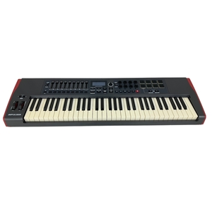【動作保証】novation IMPULSE 61 MIDIキーボード 鍵盤楽器 61鍵盤 DTM 中古 S8806865