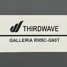 【動作保証】Thirdwave GALLERIA デスクトップ パソコン i5-11400F 16GB SSD 500GB GTX 1660 Ti Win11 中古 M8768145_画像8