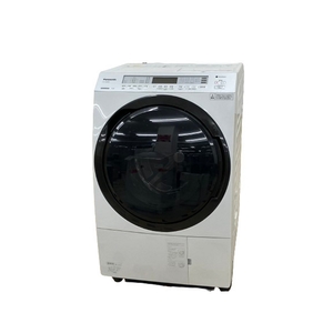 【動作保証】 Panasonic NA-VX800BR ドラム式 洗濯乾燥機 洗濯機 11kg 右開き クリスタルホワイト 2021年製 生活家電 中古 楽 B8856135