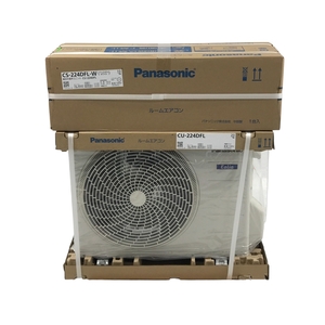 Panasonic CS-224DFL ルームエアコン インバーター 冷暖房除湿タイプ 家電 パナソニック 未使用 F8881837