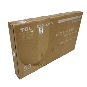 【動作保証】TCL 50P745 50型 4K スマートテレビ 液晶 テレビ 家電 未使用 K8871771