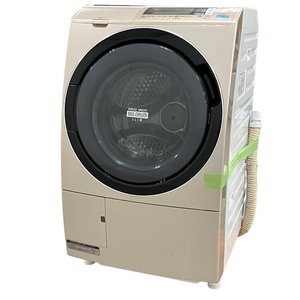 [ operation guarantee ] Hitachi heat recycle manner iron big drum slim BD-S7500L drum type washing machine 2013 year made HITACHI used comfort M8820801