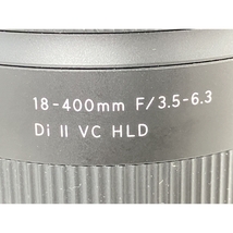 【動作保証】TAMRON 18-400mm F3.5-6.3 Di II VC HLD 超望遠高倍率レンズ Fマウント 中古 W8885120_画像9