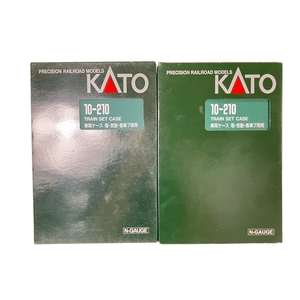 KATO 10-210 TRAIN SET CASE 2点セット 車両ケースA 電・気動・客車用 カトー 鉄道模型用品 中古 W8879159