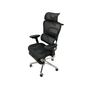 【動作保証】COFO FCC-XB Chair Premium ブラック オフィスチェア デスクチェア 椅子 フットレス付き コフォ 中古 楽 S8883559