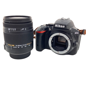 【動作保証】Nikon D5500 ボデイ 18-250mm SIGMA レンズ デジタル 一眼レフ カメラ 趣味 撮影 ニコン 中古 良好 Z8883785