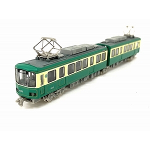 【動作保証】MODEMO NT55 江ノ島電鉄 1000形 20形塗装 M車 鉄道模型 Nゲージ 中古 O8839702