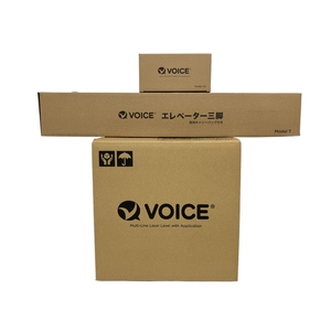 【動作保証】voice レーザー墨出器 Model-G5(三脚+受光器)セット 中古 美品 S8891610
