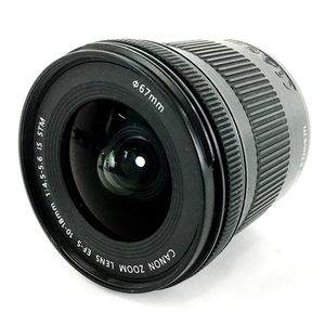 【動作保証】Canon ZOOM LENS EF-S 10-18mm 1:4.5-5.6 IS STM カメラレンズ 中古 Y8876083