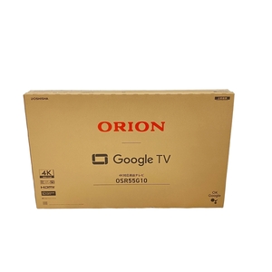 【動作保証】ORION オリオン OSR55G10 Google搭載 55インチ 2024年製 4K対応 液晶テレビ 未使用 O8894411