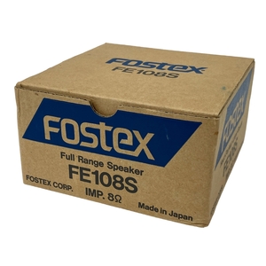 【動作保証】Fostex FE108 SUPER フルレンジ スピーカー ユニット 音響機材 オーディオ 未使用 M8897532