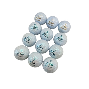 DUNLOP XXIO THE PREMIUM BALL 12 piece set Dunlop XXIO premium ball golf ball Golf supplies used beautiful goods W8912287