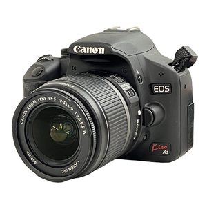 【動作保証】CANON キヤノン EOS Kiss X3 EF-S 18-55mm F3.5-5.6 レンズキット デジタル一眼カメラ 中古 N8902092
