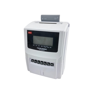 [ operation guarantee ]MAX ER-201S2/PC PC link time recorder time card engrave Max consumer electronics used W8912227