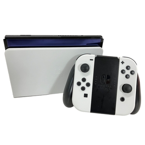 【動作保証】Nintendo switch HEG-001 有機EL ホワイト ニンテンドー ゲーム機器 中古 良好 W8896359