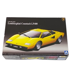 AOSHIMA アオシマ 1/24 Lamborghini Countach LP400 ランボルギーニ カウンタック LP400 プラモデル 未組立 未使用 F8916280