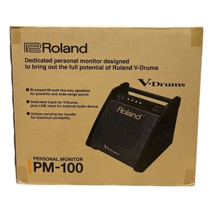 【動作保証】Roland ローランド PM-100 電子ドラム用 スピーカー 音響機器 オーディオ 未使用 M8659223