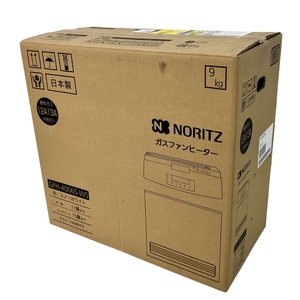 【動作保証】NORITZ GFH-4006S-W5 ガス ファン ヒーター ホワイト 都市ガス ガスコード付 暖房 家電 ノーリツ 未使用 開封済み Z8911290
