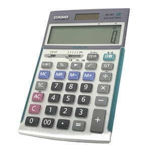 [ operation guarantee ]CASIO ND-26S STUDY CAL Pro practical use calculator Casio used F8853657
