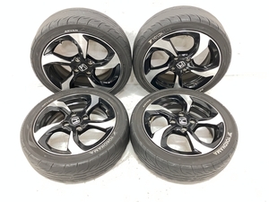 【引取限定】HONDA 純正 ADVAN AD08R タイヤ 15×5J 165/55R15 16×6 1/2J 195/55R16 前後ホイール 4本セット 中古 訳あり 直 H8634130