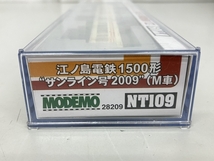 MODEMO モデモ NT109 江ノ島電鉄 1500形 サンライン号 2009 M車 鉄道模型 Nゲージ 中古 美品 K8812329_画像4