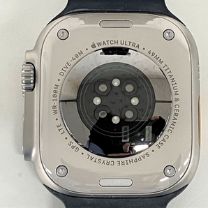 【動作保証】 Apple MQFK3J/A Apple Watch Ultra 49mm Titanium アップルウォッチ スマートウォッチ 中古 K8805059の画像5