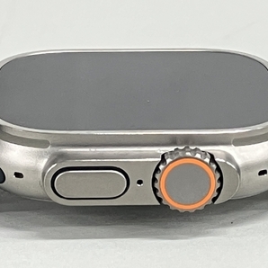 【動作保証】 Apple MQFK3J/A Apple Watch Ultra 49mm Titanium アップルウォッチ スマートウォッチ 中古 K8805059の画像6
