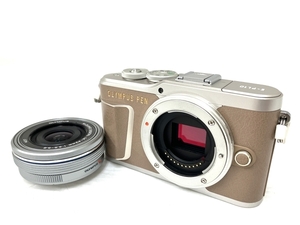 【動作保証】 OLYMPUS E-PL10 PEN M.ZUIKO DIGITAL 14-42mm 1:3.5-5.6 ミラーレス一眼カメラ レンズキット オリンパス 中古 良好 O8784716