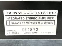 【動作保証 】 SONY TA-F333ESX ステレオ アンプ オーディオ 音響機材 ソニー 中古 O8754679_画像10