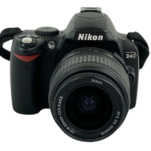 Nikon D40 NIKKOR 18-55mm f3.5-5.6GII ボディ レンズセット ジャンク N8770663の画像1