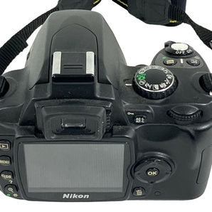Nikon D40 NIKKOR 18-55mm f3.5-5.6GII ボディ レンズセット ジャンク N8770663の画像6