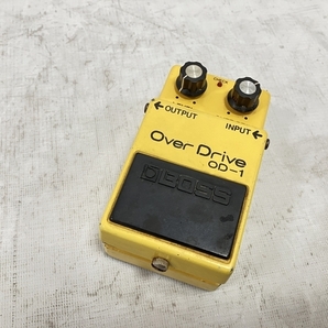 【動作保証】BOSS OD-1 オーバードライブ 銀ネジ 日本製 エフェクター 音響 中古 H8782359の画像1