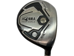 HONMA TW727 5W 18° フェアウェイウッド VIZARD YZ75 S ヘッドカバー付 本間ゴルフ 中古 C8819535