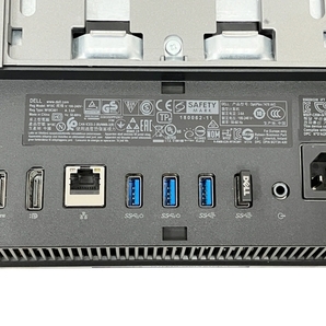 【動作保証】 Dell OptiPlex 一体型 パソコン 23.8型 7470 AIO i5-9500 8GB HDD 500GB Win11 中古 M8771592の画像9