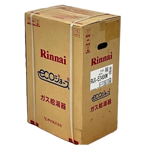 【動作保証】Rinnai RUX-E2406W ガス給湯器 都市ガス用 エコジョーズ リンナイ 未使用 N8758131の画像3