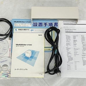 【動作保証】NEC PR-L5750C MultiWriter A4対応 カラーレーザプリンタ 中古 N8811001の画像2