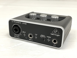 behringer ベリンガー U-PHORIA UM2 オーディオ インターフェイス 音響機材 ジャンク O8757535