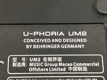 behringer ベリンガー U-PHORIA UM2 オーディオ インターフェイス 音響機材 ジャンク O8757535_画像7